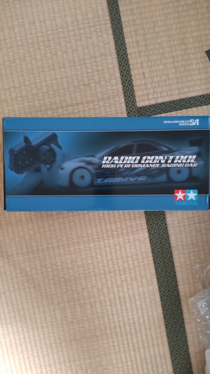 タミヤ 1/10 電動RC 4WDレーシングカー完成シャーシセット TT-02シャーシ プロポ付 セミアッセンブルキット SA オンロード専用 新品 未走行拍卖