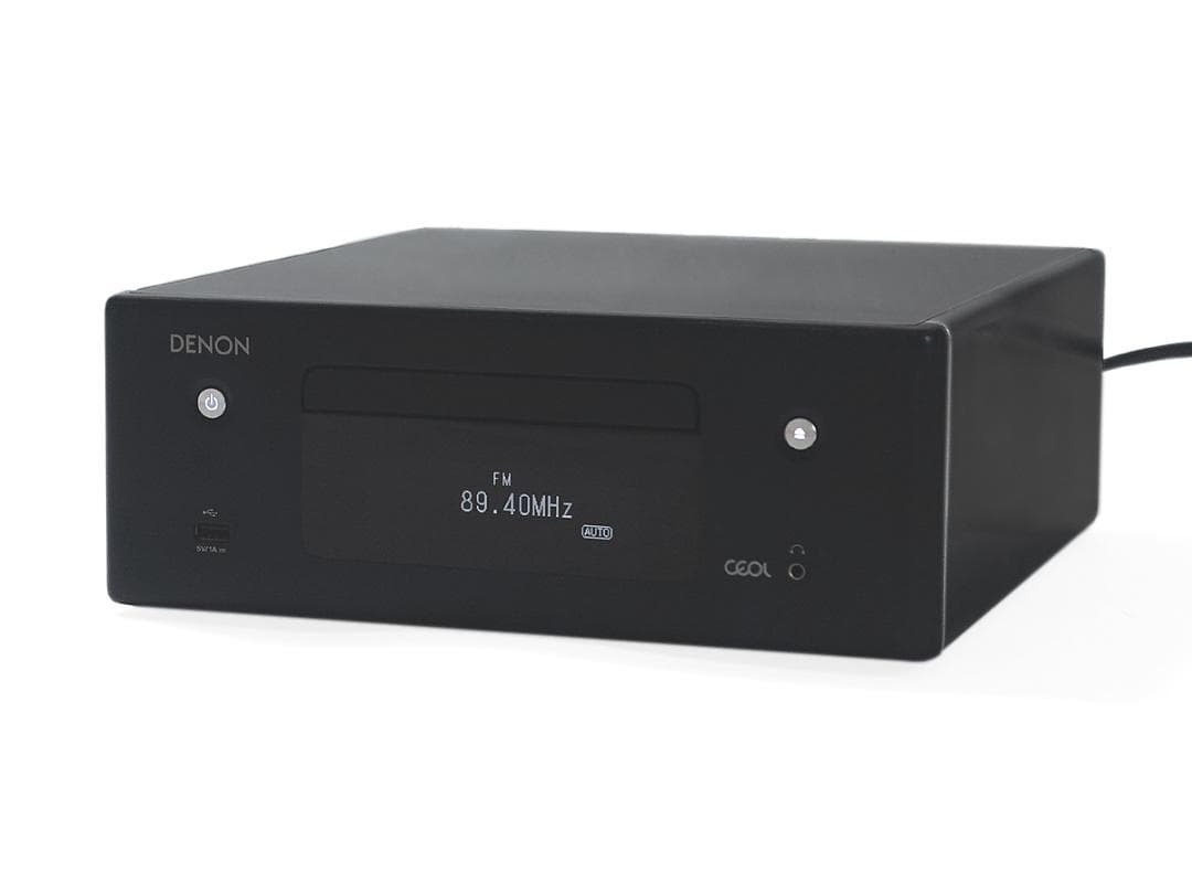 ★DENON デノン CEOL RCD-N10 ネットワークCDレシーバー ブラック 2020年製 動作品拍卖