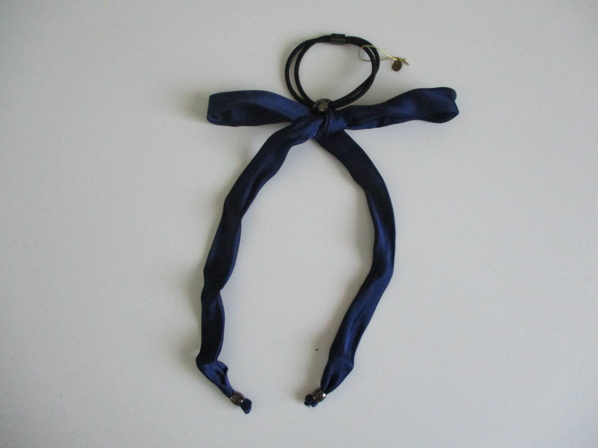 新品未使用 コレットマルーフ colette malouf シルクポニー ブレイダー ネイビー拍卖