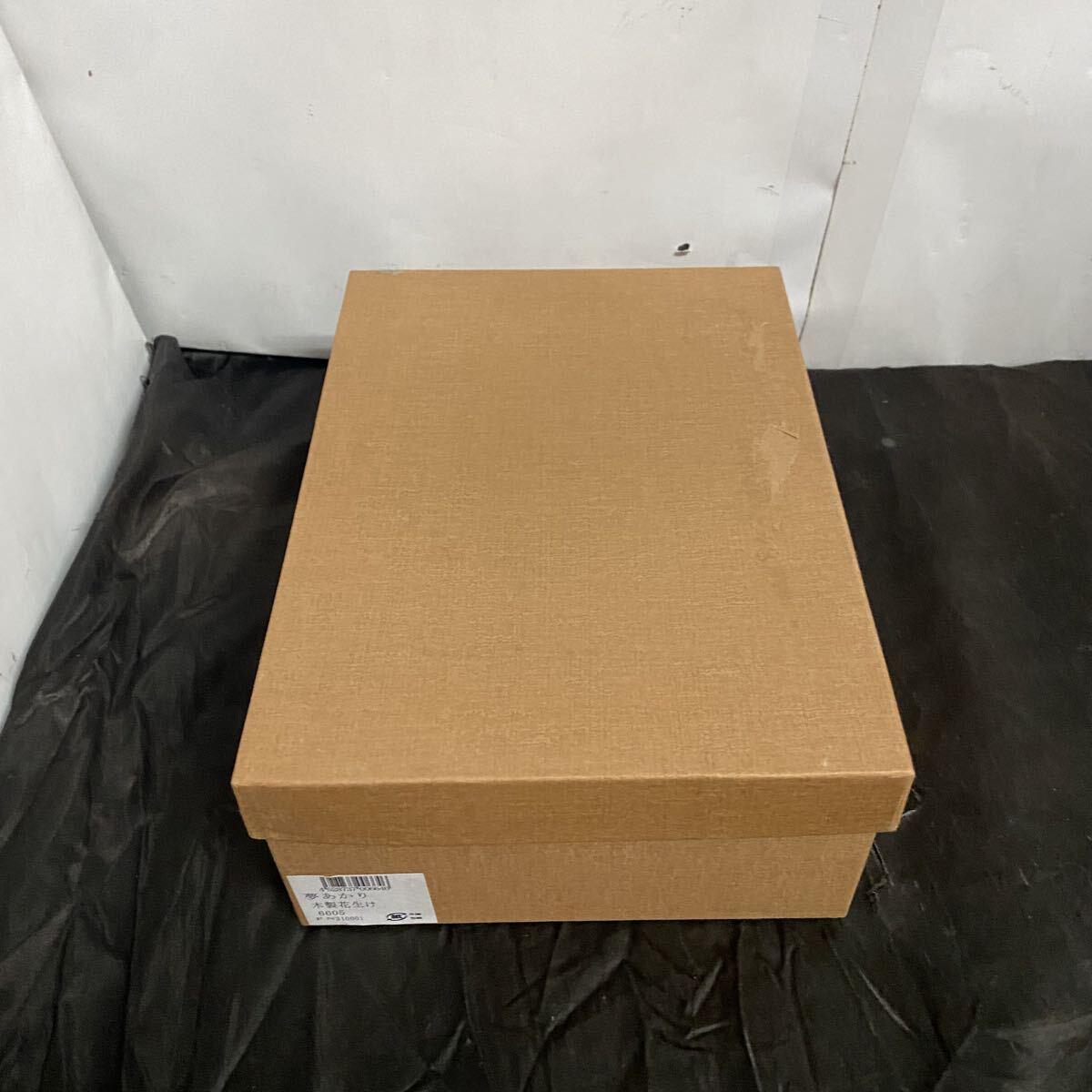 未使用品 長期保管品 夢あかり 木製 花生け 6605拍卖