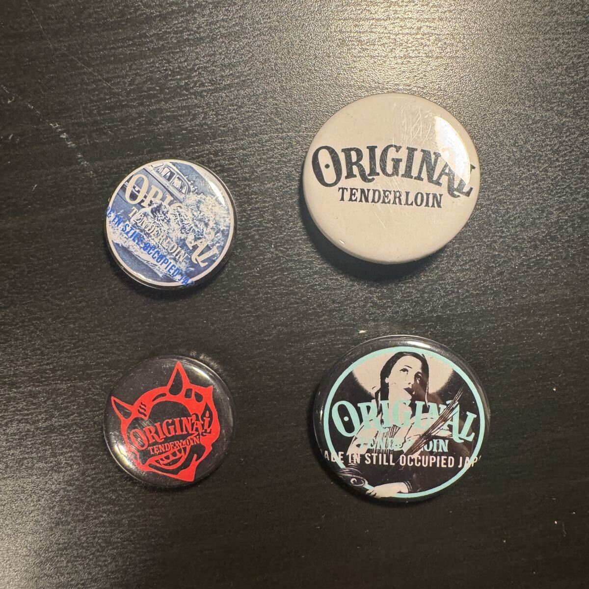 テンダーロイン BUTTON PACK 缶バッチ バッチ 4個セット拍卖