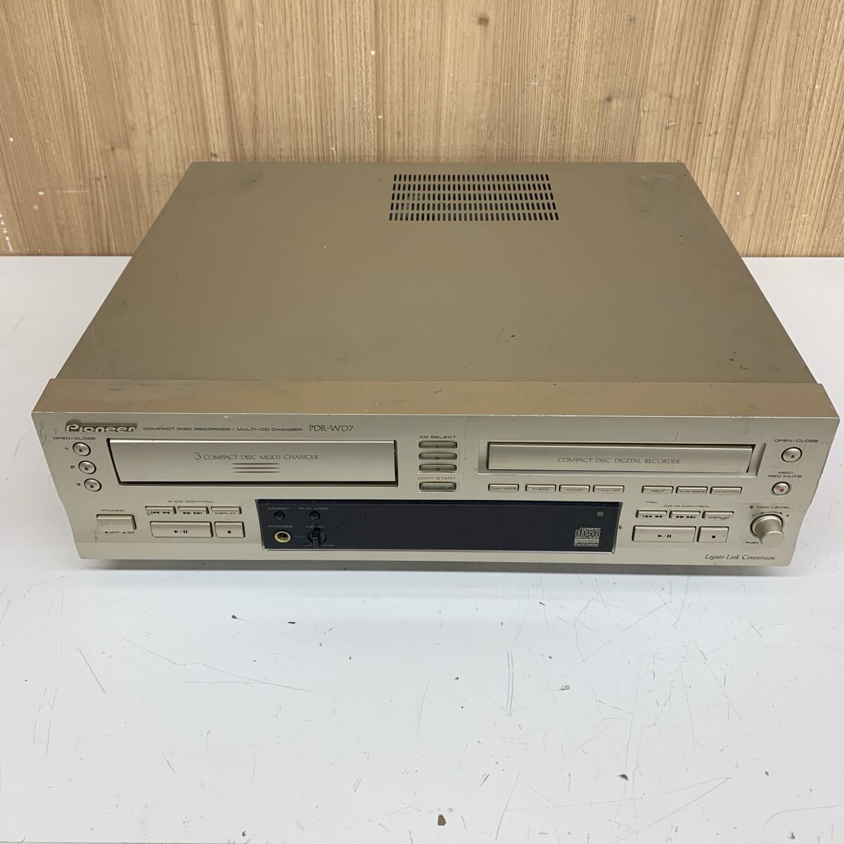 【E-2】 Pioneer PDR-WD7 CDチェンジャー 不具合あり 現状品 4676-189拍卖
