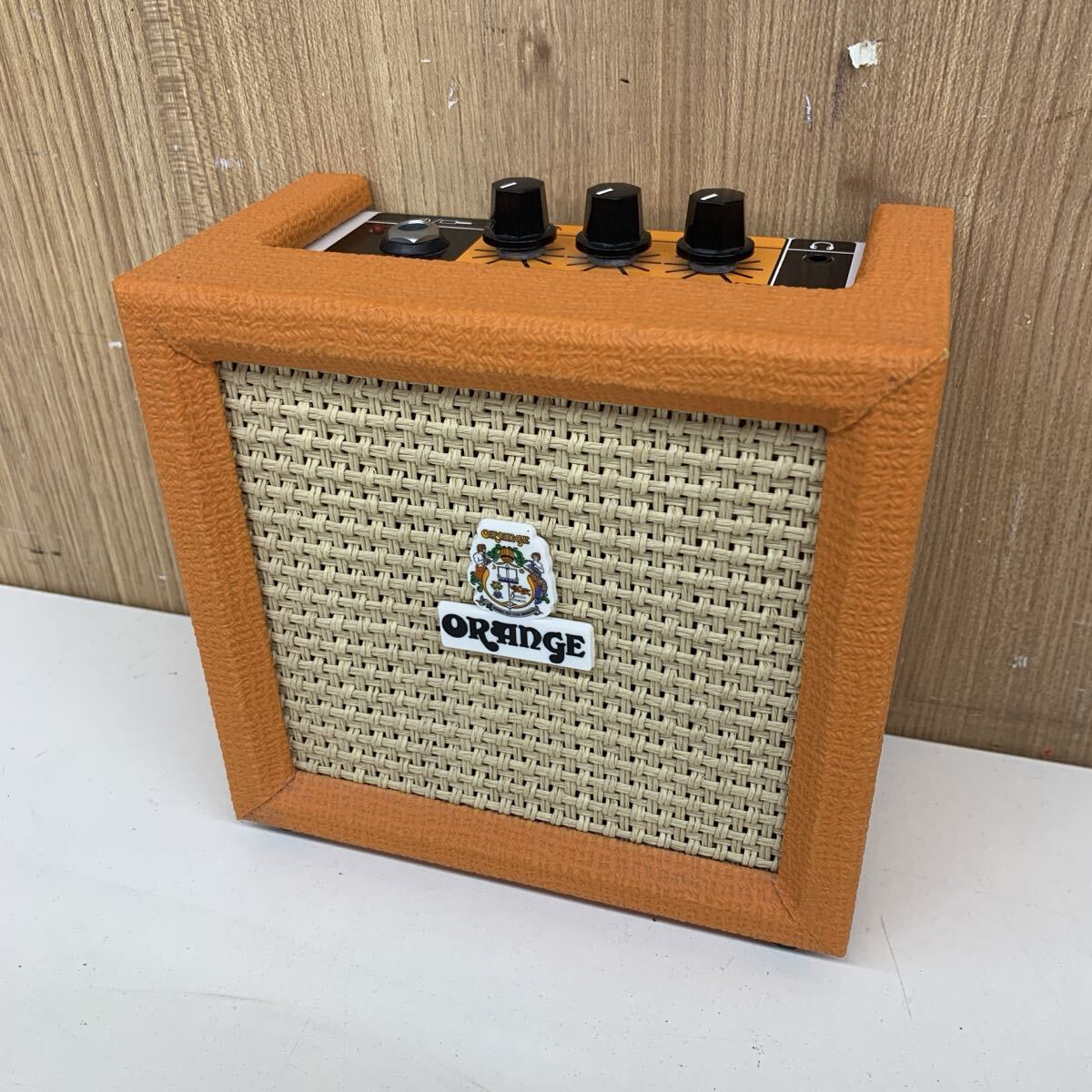 【B-2】 Orange Crush Mini ギターアンプ 動作確認済み オレンジ 4764-73拍卖