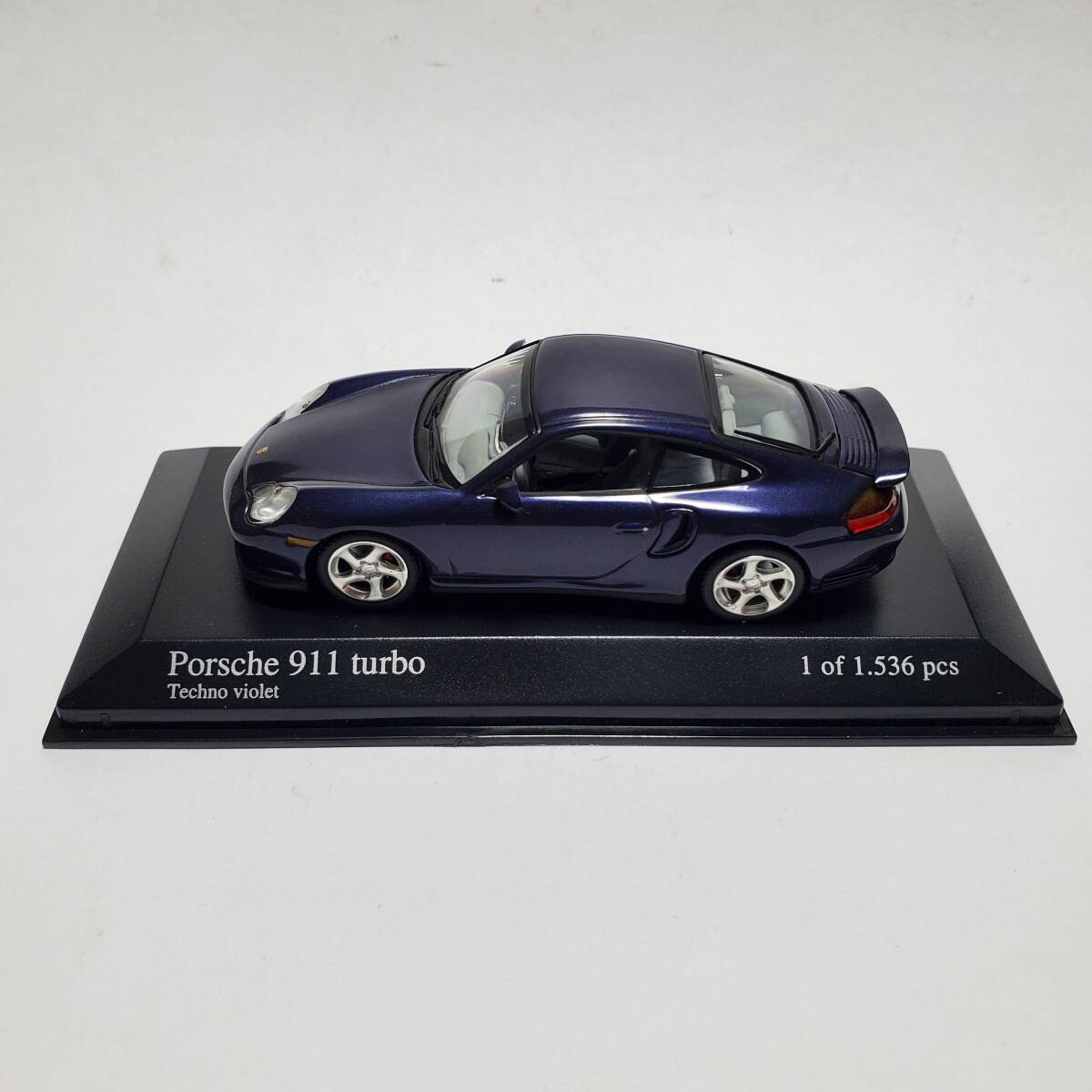 ミニチャンプス 1/43 ポルシェ 911 ターボ 1999拍卖