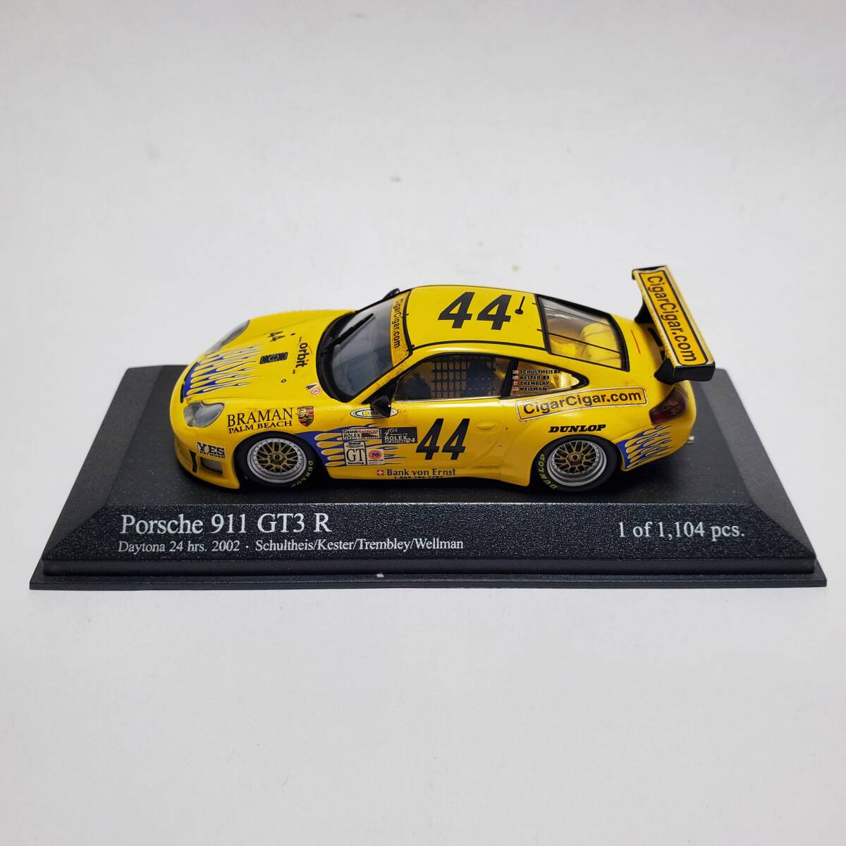 ミニチャンプス 1/43 ポルシェ 911 GT3R デイトナ24 2002拍卖