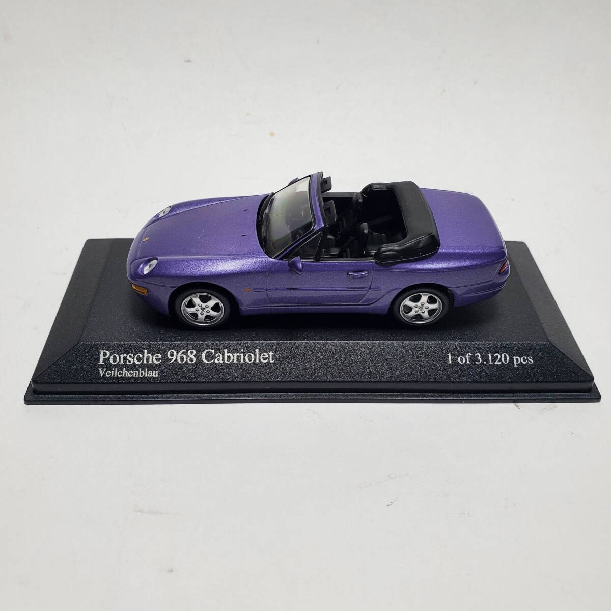 ミニチャンプス 1/43 ポルシェ 968 カブリオレ 1994拍卖