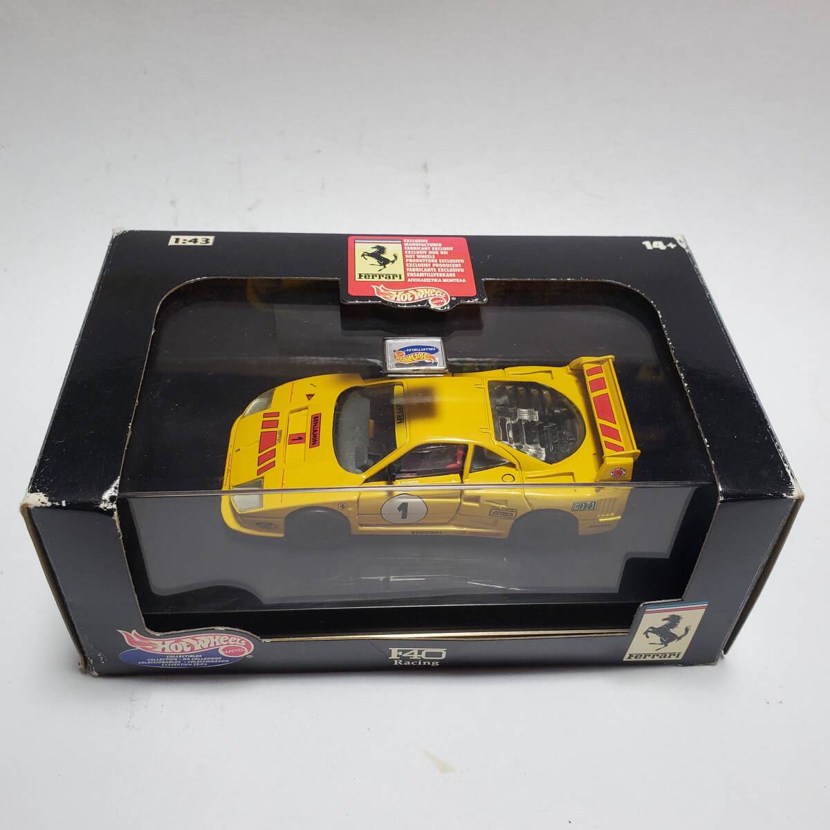 ホットウィール 1/43 フェラーリ F40 レーシング拍卖