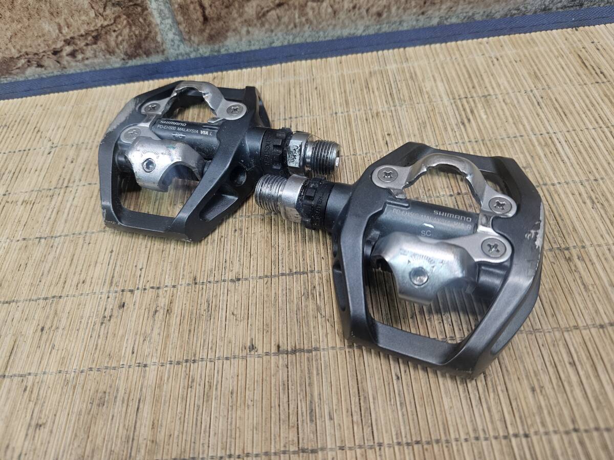 ■ 【 発送限定 】 1円スタート!! ■ SHIMANO PD-EH500 SPD シマノ ビンディングペダル ロード 送料600円!! 同梱発送承中!!拍卖