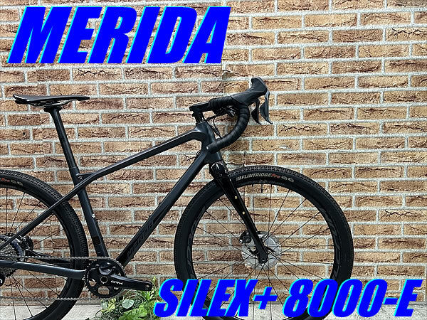 ☆ 極上品!! MERIDA SILEX+ 8000-E 2020 size:XS 44cm SHIMANO GRX Di2 1×11s メリダ サイレックス カーボン アドベンチャー グラベル拍卖