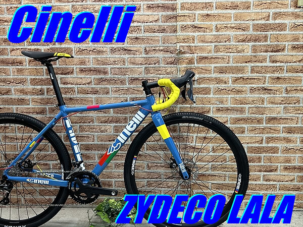 ☆ 《 XS 》 未使用!! Cinelli ZYDECO LALA SHIMANO SORA 2×9 2022 size:XS 49 チネリ ジデコ ララ グラベル アドベンチャー アルミロード拍卖