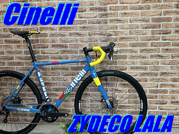 ☆ 《 M 》 未使用品!! Cinelli ZYDECO LALA SHIMANO SORA 2×9 2022 size:M 54 チネリ ジデコ ララ グラベル アドベンチャー アルミロード拍卖