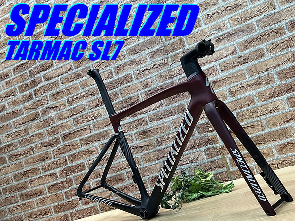 ☆ 未走行!! SPECIALIZED TARMAC SL7 FRAMESET 2022 size:49 1.9kg fact10r CARBON Di2/機械式 スペシャライズド ターマック フレーム拍卖