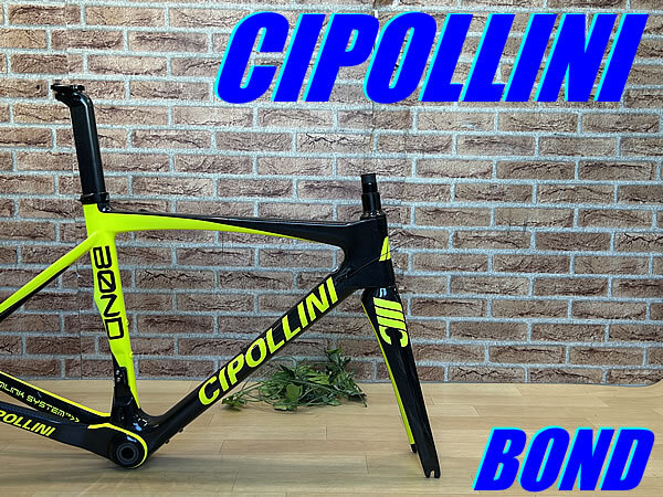 ☆ 希少 極上品!! CIPOLLINI BOND FRAMESET size:M チッポリーニ ボンド フレームセット 2016年頃 フルカーボンロード リムブレーキ エアロ拍卖