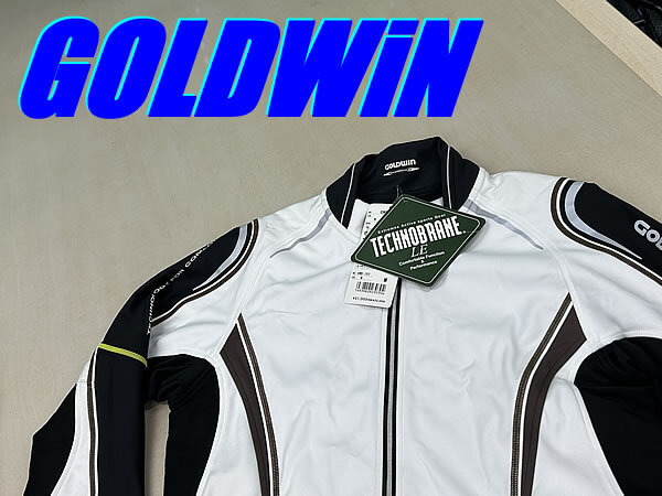 ☆ 未使用 デッドストック品!! GOLDWiN GWB-101 5-10℃ size:M ゴールドウィン ロード ウエア 冬用長袖サイクルジャケット M-208拍卖
