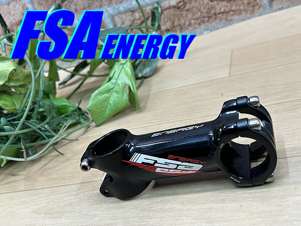 ☆ 極上品!! FSA ENERGY STEM 90mm 110g エフエスエー エナジー 軽量アルミステム チタンボルト ロード ミニベロ クロス ピスト MTB M-1355拍卖
