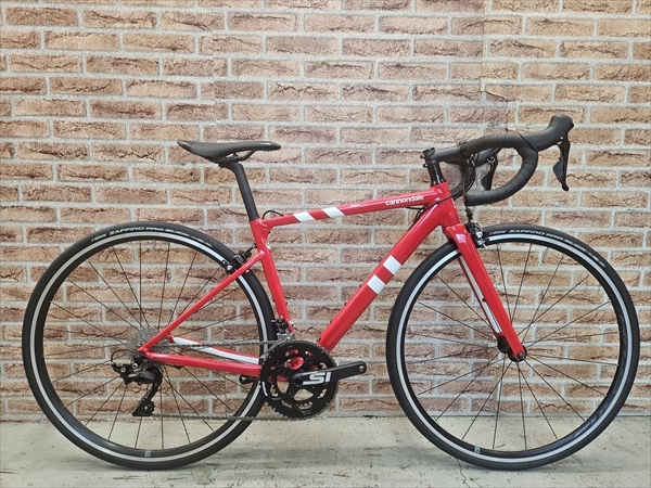 ◇ ■【 西濃運輸:営業所止め発送 】良品!! Cannondale CAAD13 RIM 105 2×11s size:48 2019 キャノンデール アルミ ロード T-1082拍卖