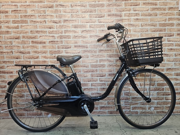 ◇ ■ 美品!! Panasonic ViVi・MX BE-FM632B 2024 12Ah 26インチ パナソニック 電動アシスト自転車 内装3段変速 T-1042拍卖