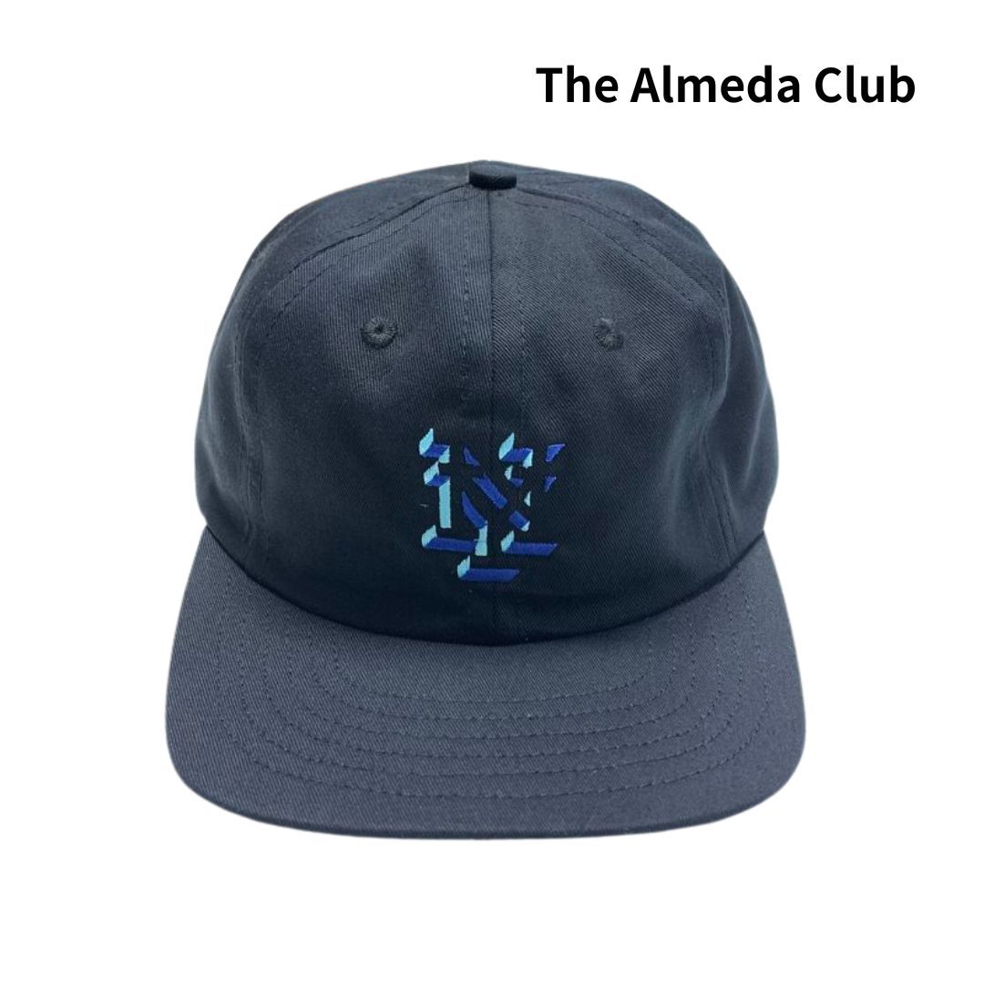 【美品】25ss The Almeda Club アラメダクラブ NY HAT BY JON BOCKSEL ニューヨーク ハット ベースボール キャップ ブラック FREE/帽子拍卖