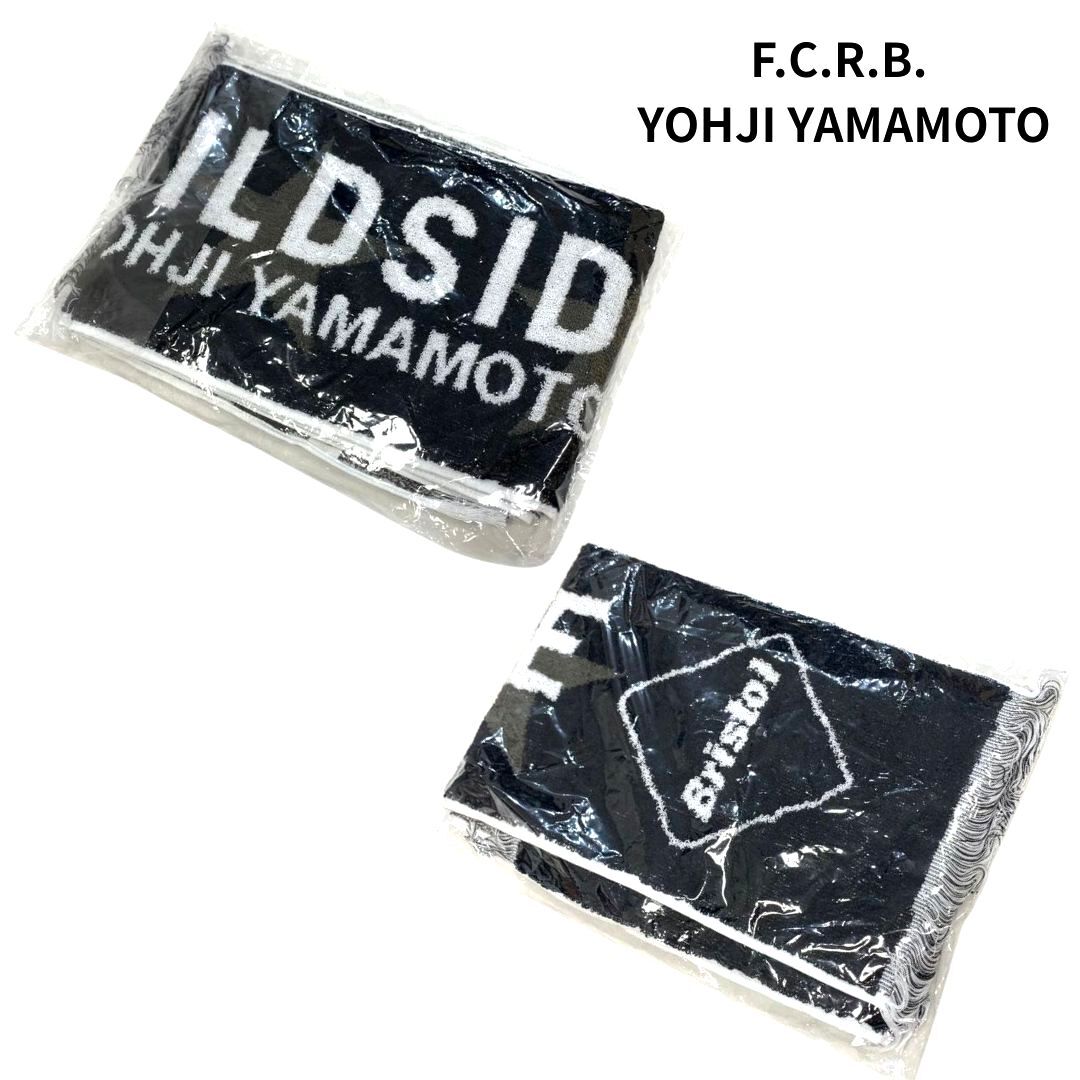 【新品/未使用】F.C.R.B. x YOHJI YAMAMOTO ヨウジヤマモト 23aw 24周年ノベルティ タオルマフラー ロゴ タオル /soph sophnet. fcrb拍卖