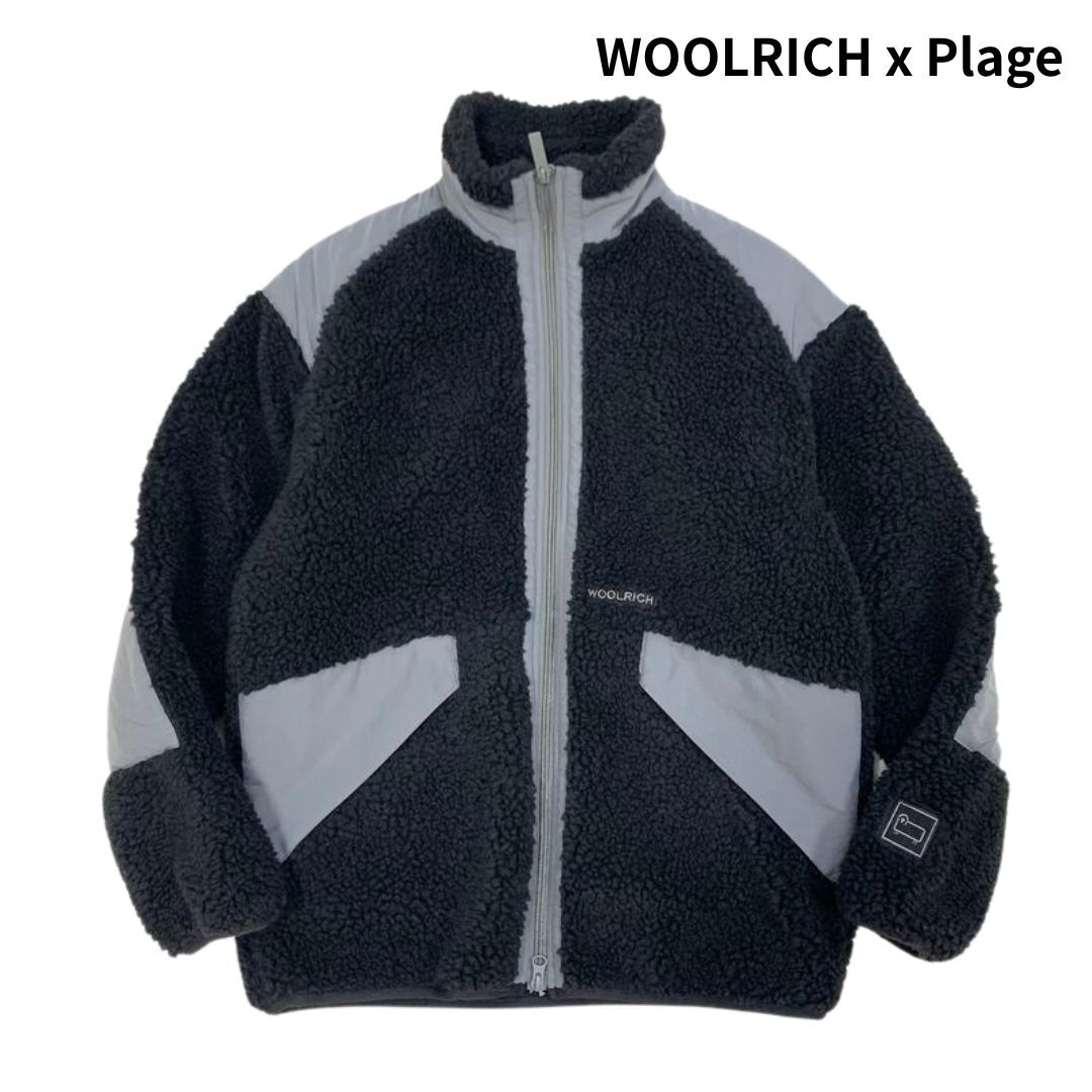WOOLRICH x Plage ウールリッチ プラージュ 22aw 別注 NEW TERRA PILE FLEECE ニュー テラ パイル フリース ジャケット size:XS/ブルゾン拍卖