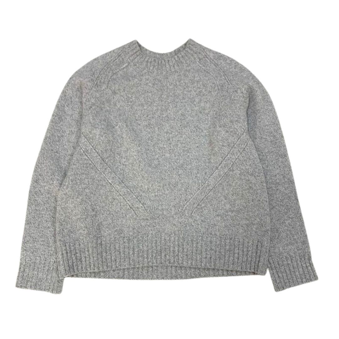 UNITED ARROWS ユナイテッドアローズ ウールカシミヤ クルーネック ニット セーター グレー レディース/アローズ トップス カットソー拍卖