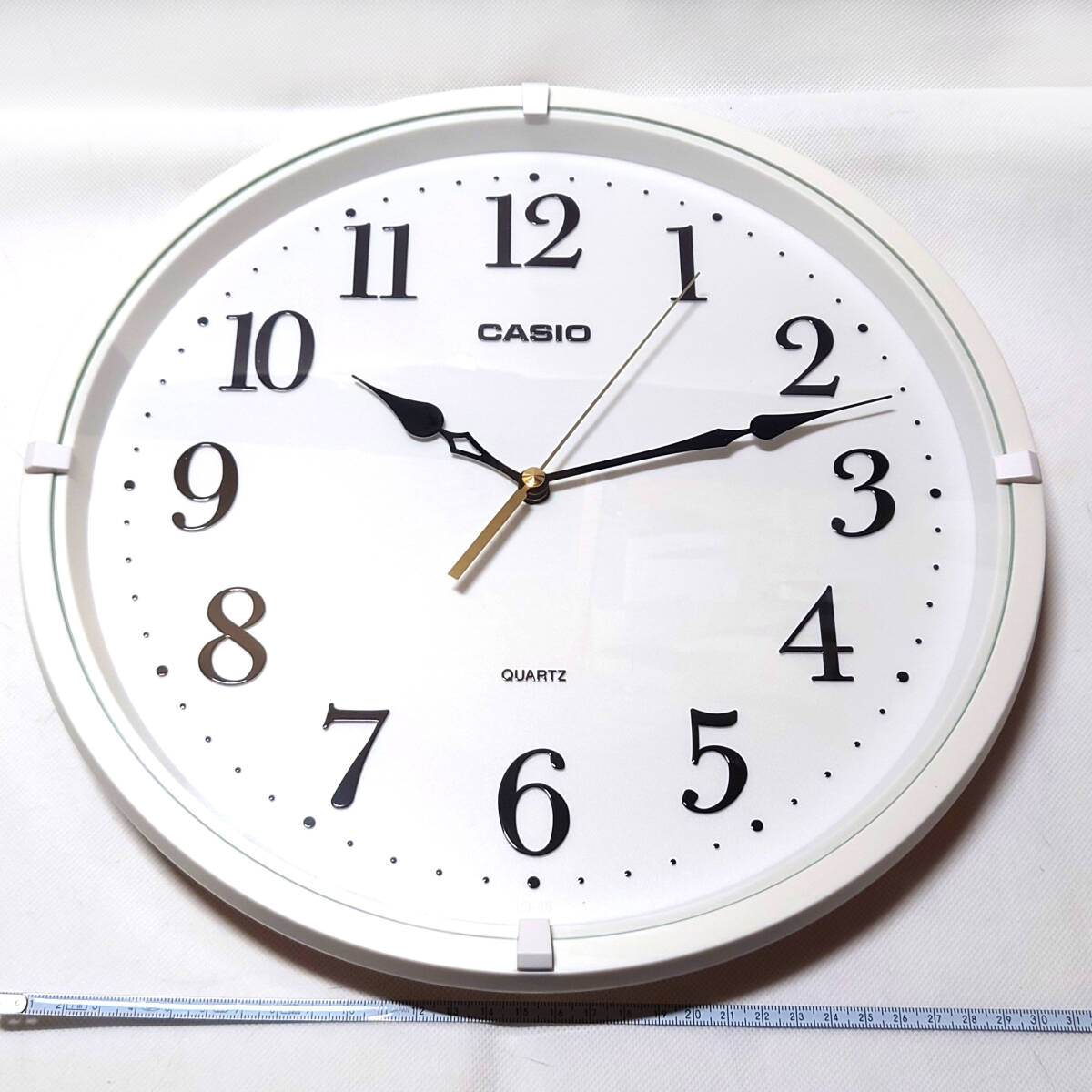 CASIO カシオ IQ-88 7JF クオーツ ホワイト 壁掛け時計 掛時計 新品拍卖