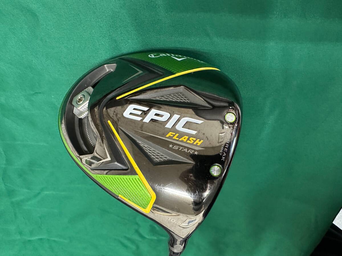 レア短尺・美品格安 エピックフラッシュスター ドライバー 10.5° SLK 5R 拍卖