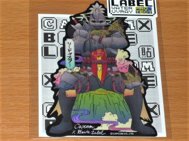 ◆モンハン ステッカー◆ソードマスター 浮世絵◆B-SIDE LABEL◆カプコン◆拍卖