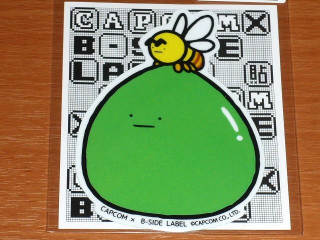 ◆モンハン ステッカー◆ゆる回復ミツムシ◆B-SIDE LABEL◆カプコン◆拍卖