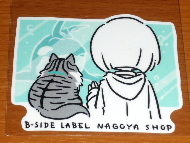 ◆シウチトモミ ステッカー◆限定 名古屋◆デフォ水族館◆B-SIDE LABEL◆拍卖