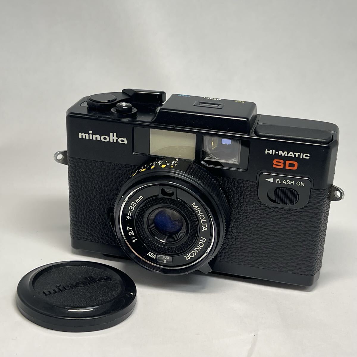 T1424 ミノルタ MINOLTA HI-MATIC フィルムカメラ SD コンパクトフィルムカメラ拍卖