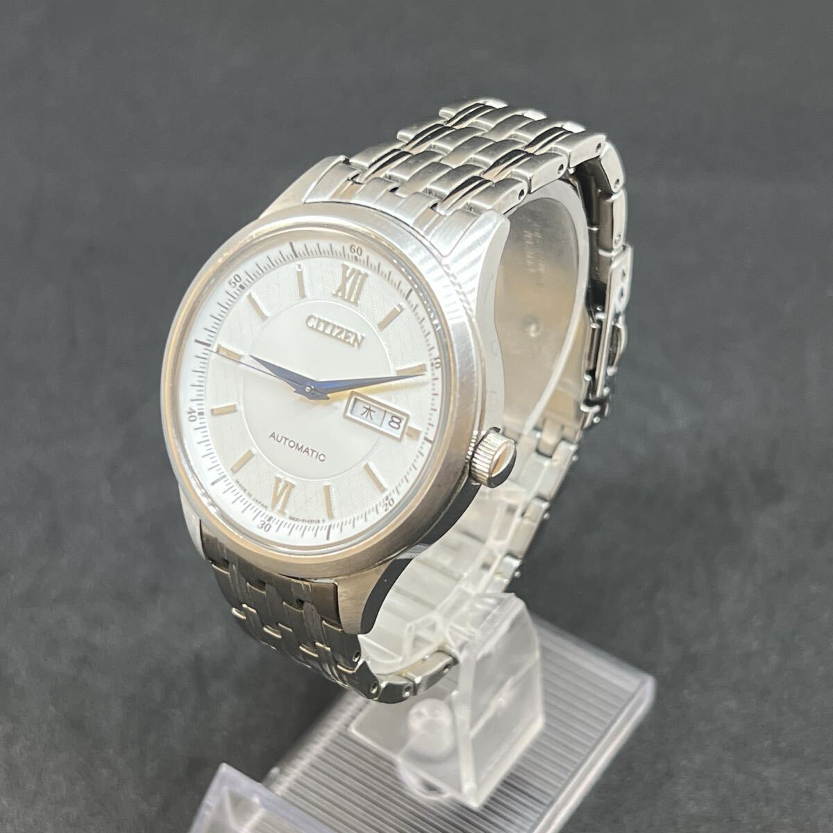 T1542 CITIZEN シチズン 腕時計 NY4050-54A 稼働品 自動巻き拍卖