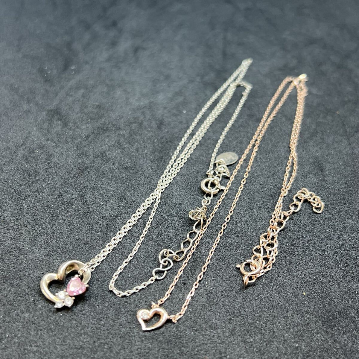 T1716 ネックレスセット 4℃ SV925 アクセサリー シルバー拍卖