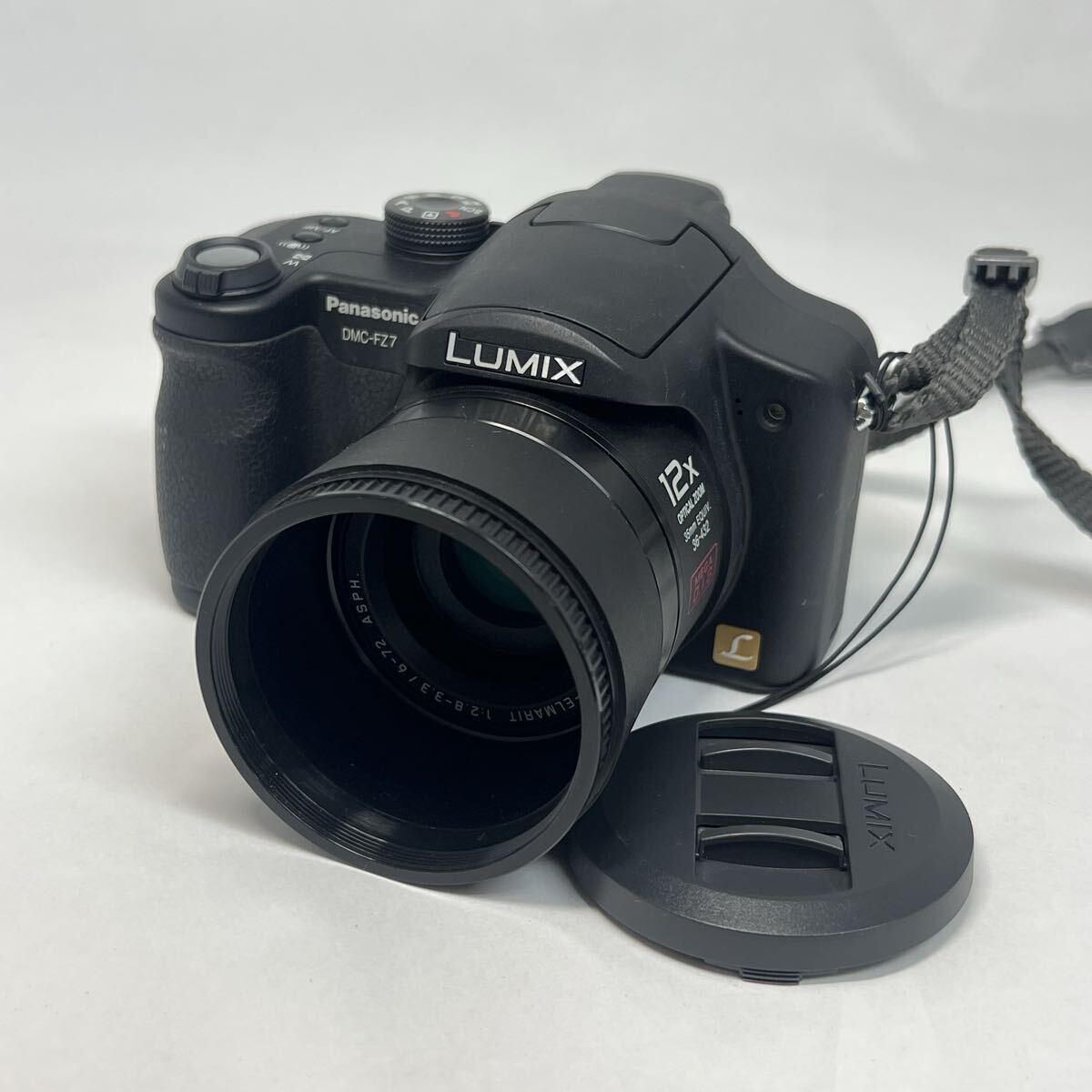 T1866 Panasonic パナソニック LUMIX ルミックス DMC-FZ7 デジタルカメラ ブラック デジカメ カメラ拍卖