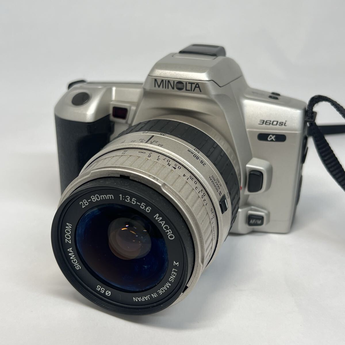 T1849 MINOLTA 360si ミノルタ フィルムカメラ レンズ 28-80mm拍卖