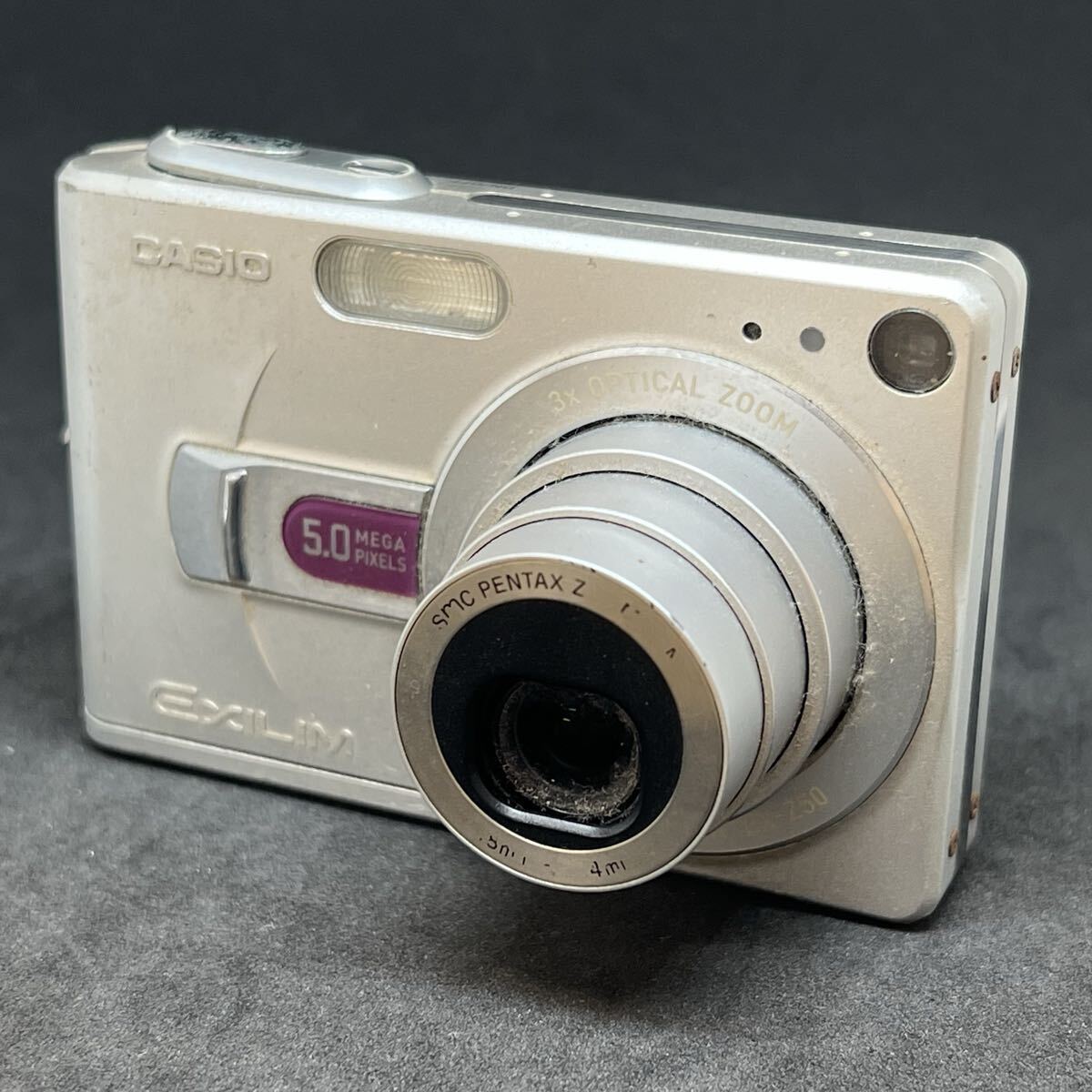 T1842 CASIO カシオ EXILIM エクシリム EX-Z50 シルバー コンパクトデジタルカメラ デジカメ拍卖