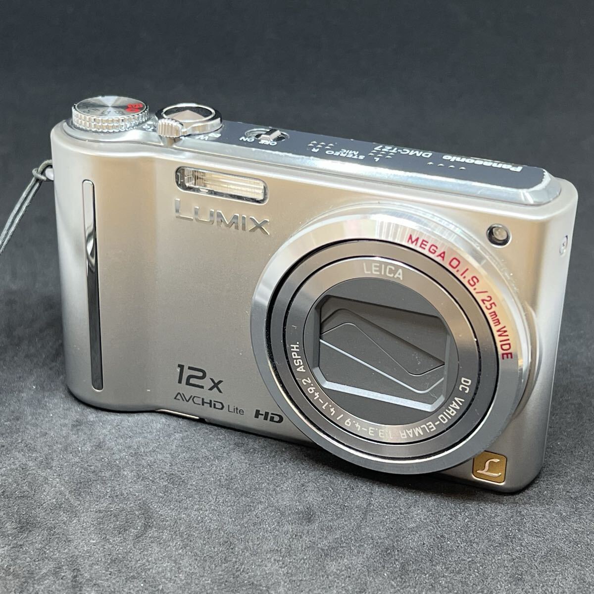 T1868 Panasonic パナソニック LUMIX ルミックス DMC-TZ7 コンパクトデジタルカメラ シルバー デジタルカメラ コンデジ デジカメ拍卖