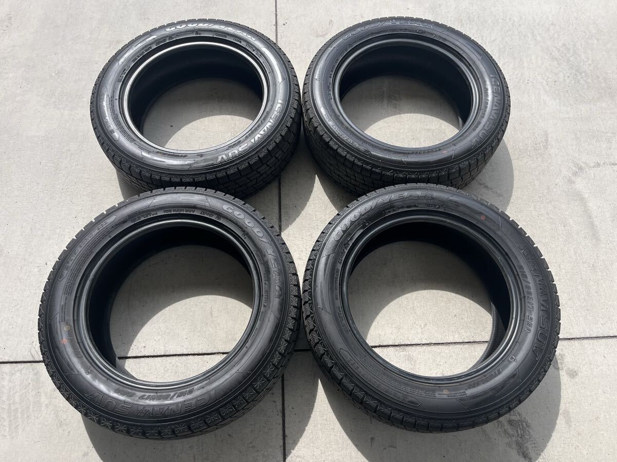 GOOD YEAR ICENAVI SUV 215/60R17 スタッドレスタイヤ 4本セット 2023年製造 残溝バリ山 グッドイヤー アイスナビ 拍卖