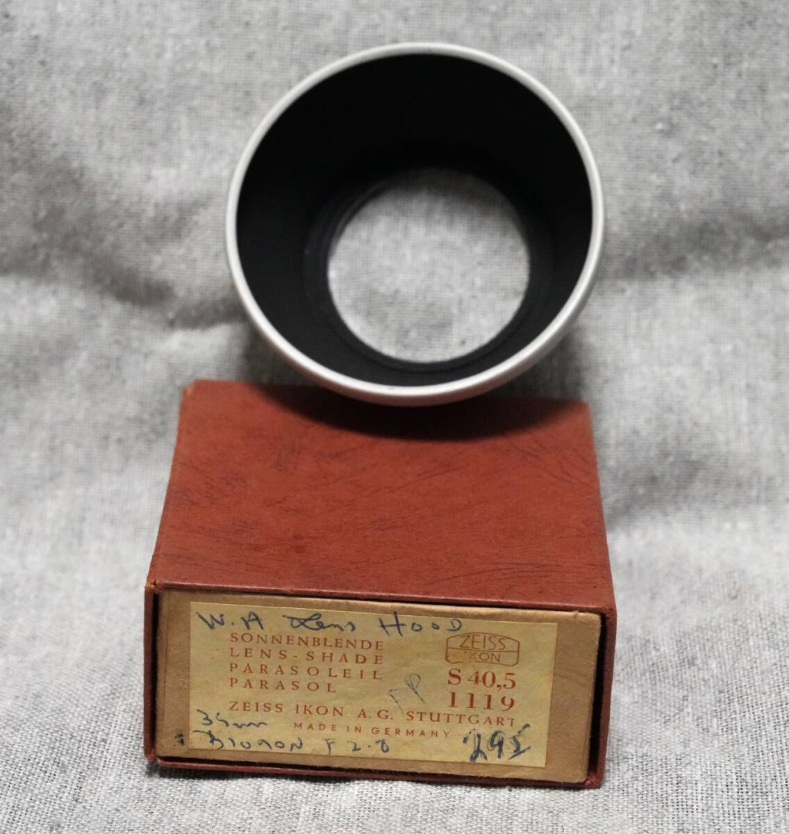 ZEISS IKON/s40.5 1119/Made In Germany.LENZ FOOD/ツァイス.イコン.レンズ.フード40.5/1119!!拍卖