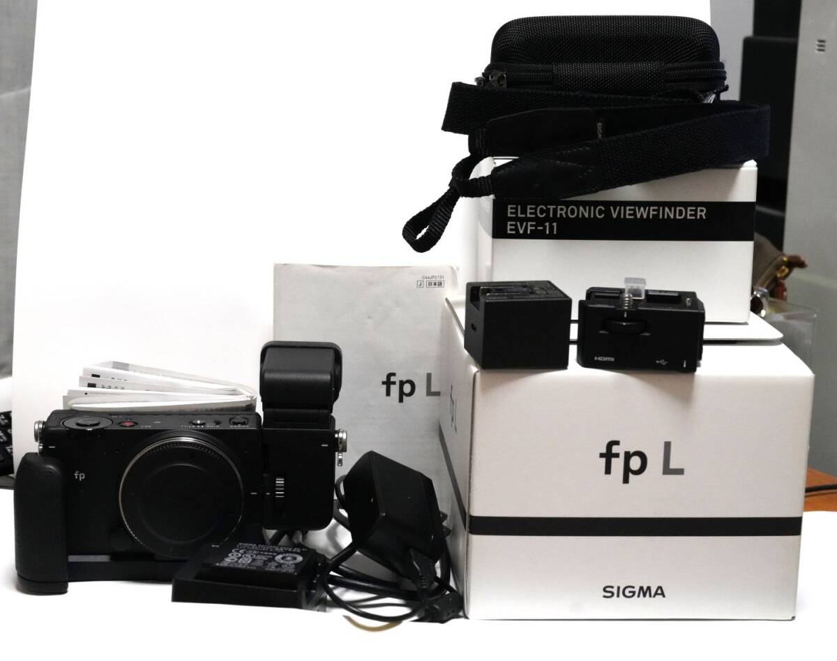 SIGMA fpL+Electronic Viewfinder EVF-11/シグマfpL+ヴューファインダー.EVF-11他付!!拍卖