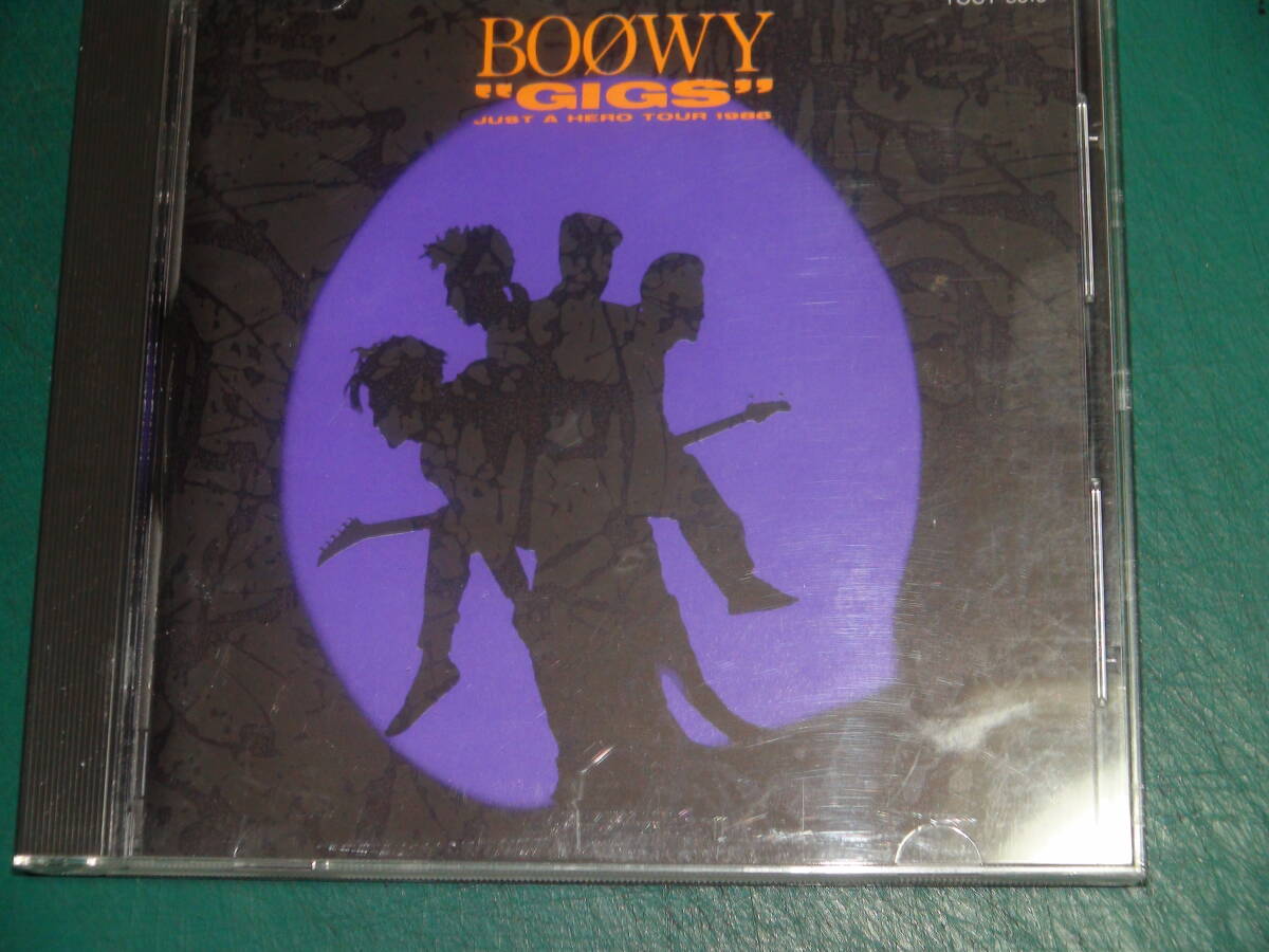 BOOWY / “GIGS” JUST A HERO TOUR 1986拍卖