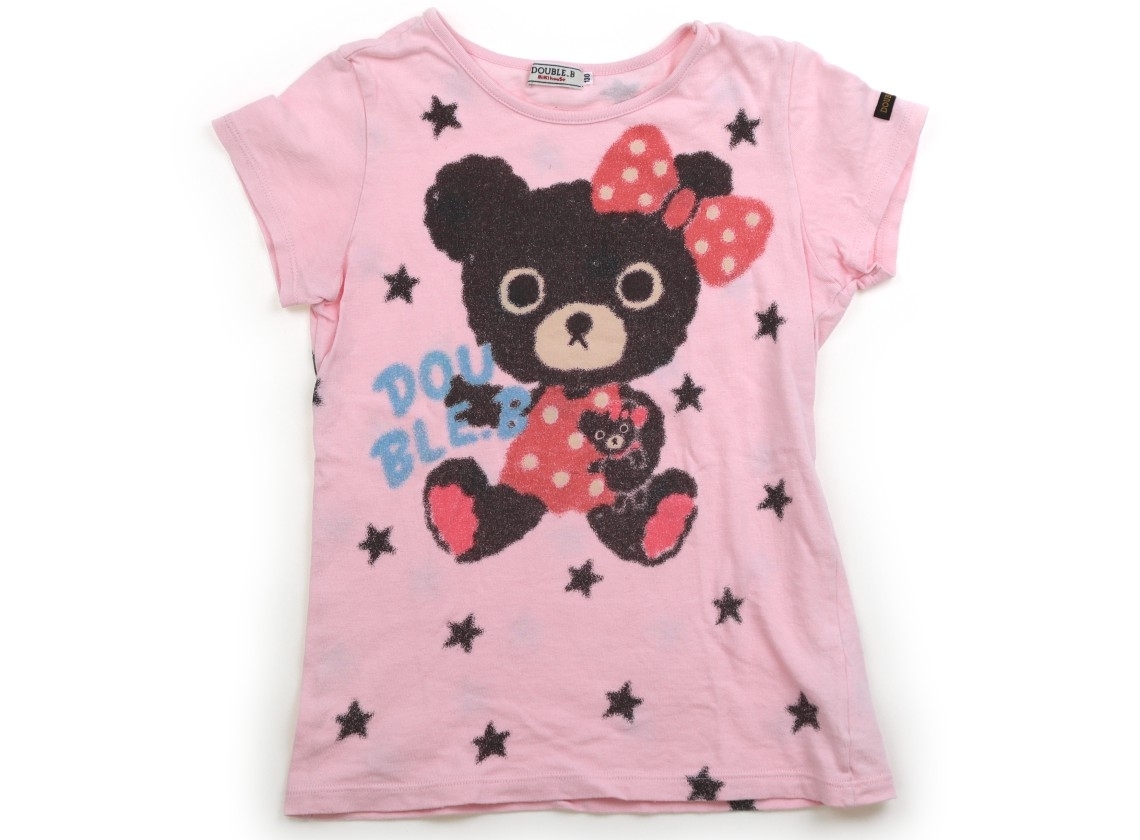 ダブルB Double B Tシャツ・カットソー 130サイズ 女の子 子供服 ベビー服 キッズ拍卖