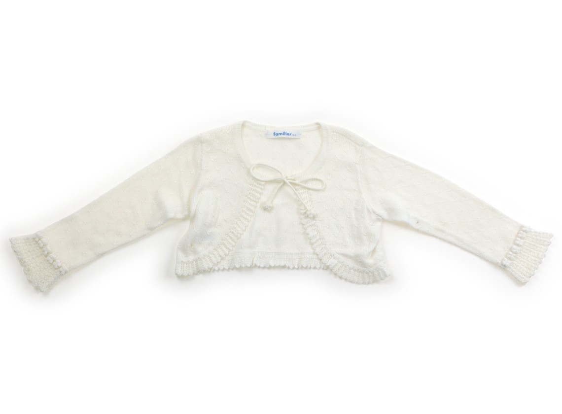 ファミリア familiar カーディガン 100サイズ 女の子 子供服 ベビー服 キッズ拍卖