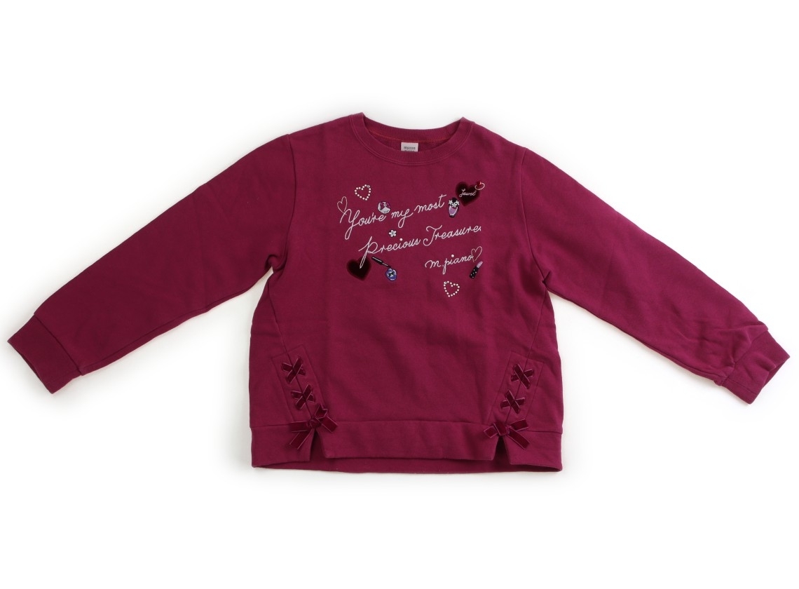 メゾピアノ mezzo piano トレーナー・プルオーバー 140サイズ 女の子 子供服 ベビー服 キッズ拍卖