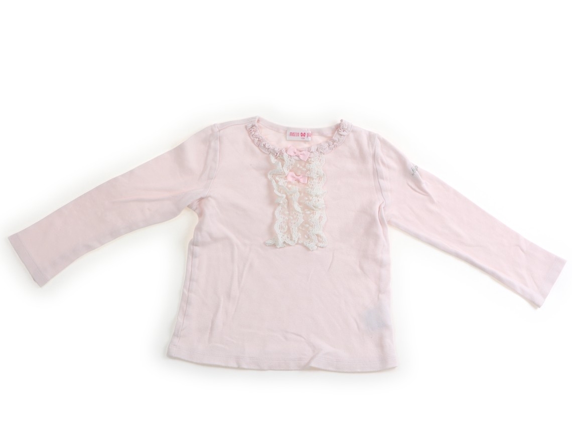 メゾピアノ mezzo piano Tシャツ・カットソー 130サイズ 女の子 子供服 ベビー服 キッズ拍卖