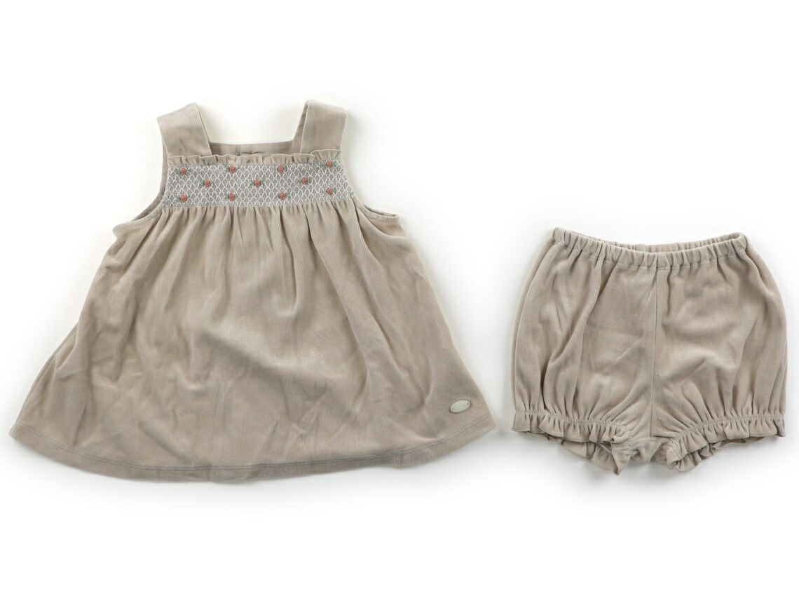 タルティーヌエショコラ Tartine et Chocolat 上下セット 70サイズ 女の子 子供服 ベビー服 キッズ拍卖