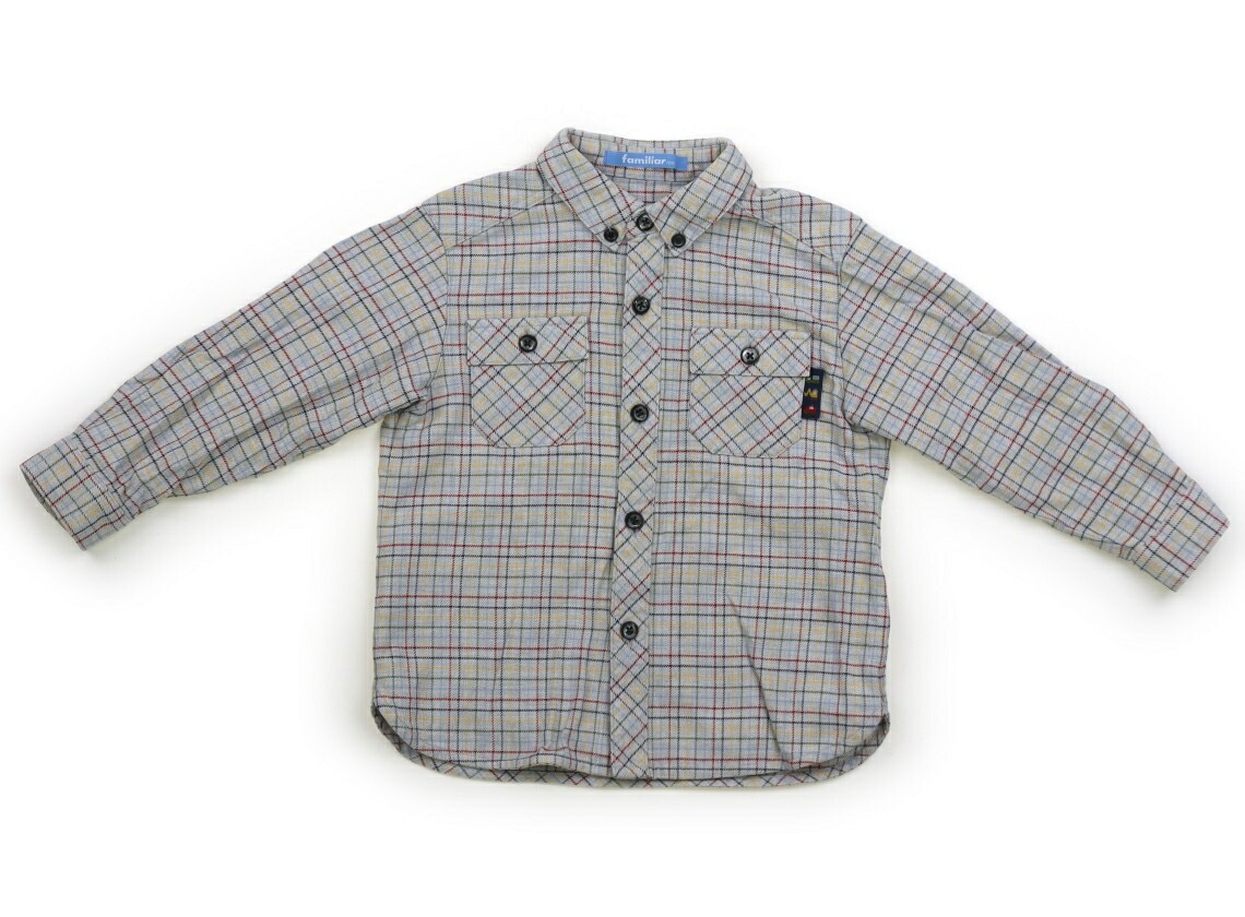 ファミリア familiar シャツ・ブラウス 100サイズ 男の子 子供服 ベビー服 キッズ拍卖