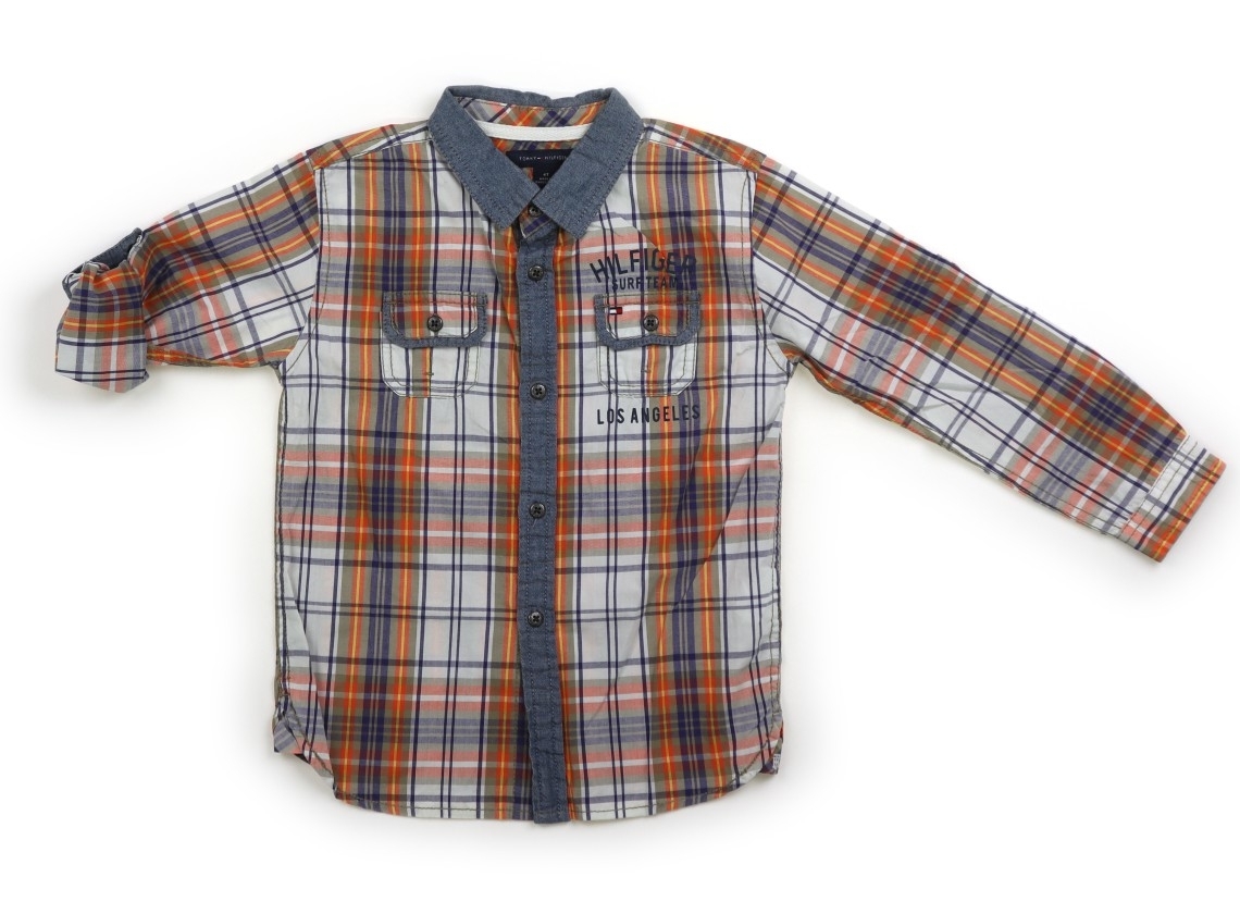 トミーヒルフィガー Tommy Hilfiger シャツ・ブラウス 100サイズ 男の子 子供服 ベビー服 キッズ拍卖