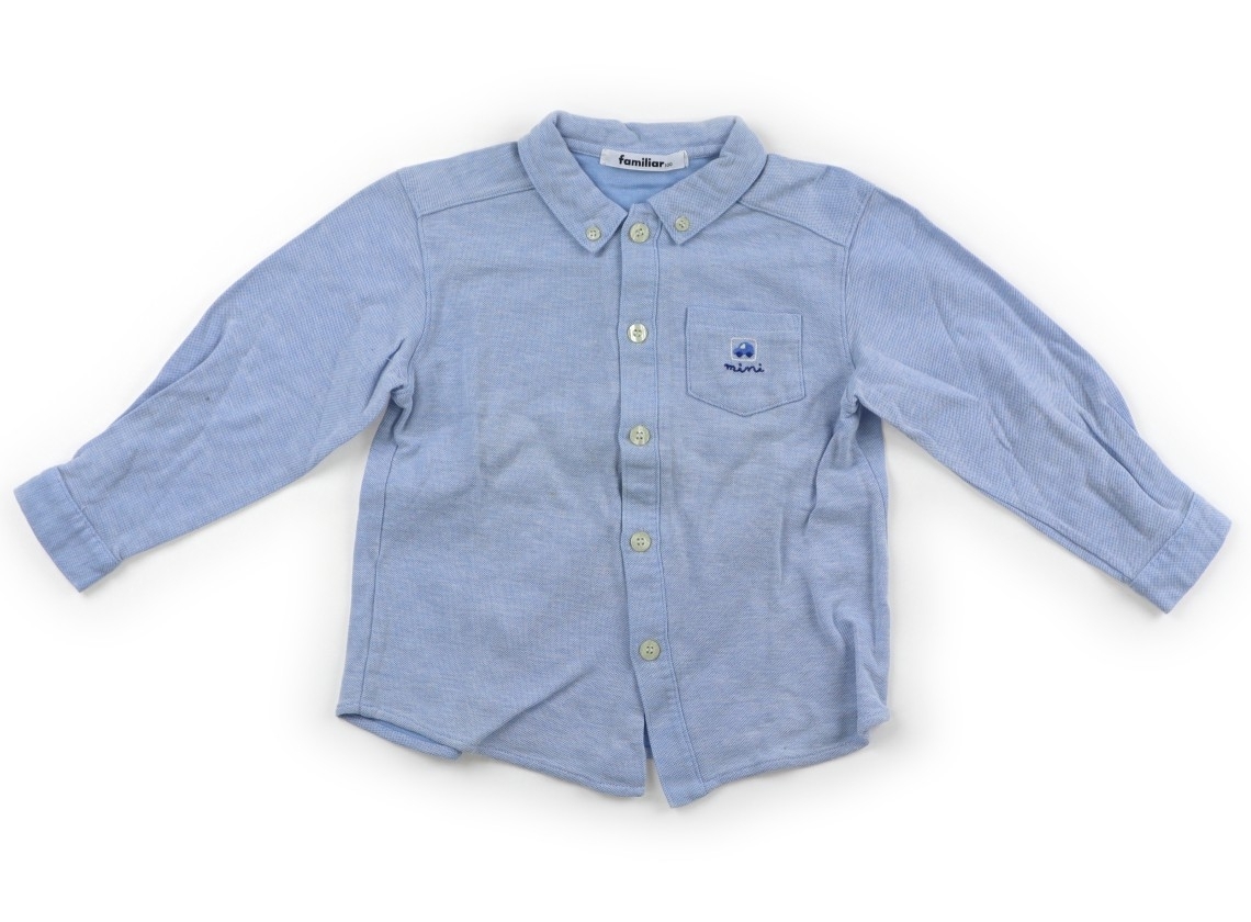 ファミリア familiar シャツ・ブラウス 100サイズ 男の子 子供服 ベビー服 キッズ拍卖