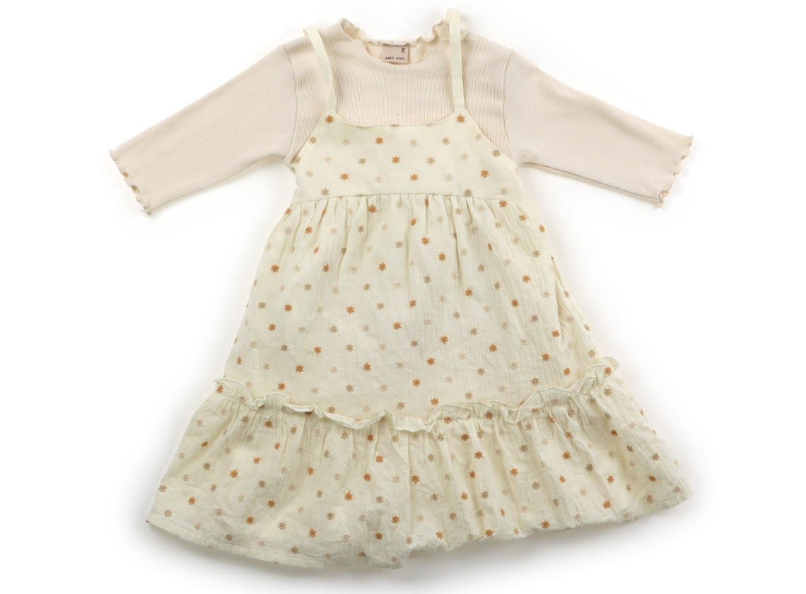 プティマイン petit main 上下セット 90サイズ 女の子 子供服 ベビー服 キッズ拍卖